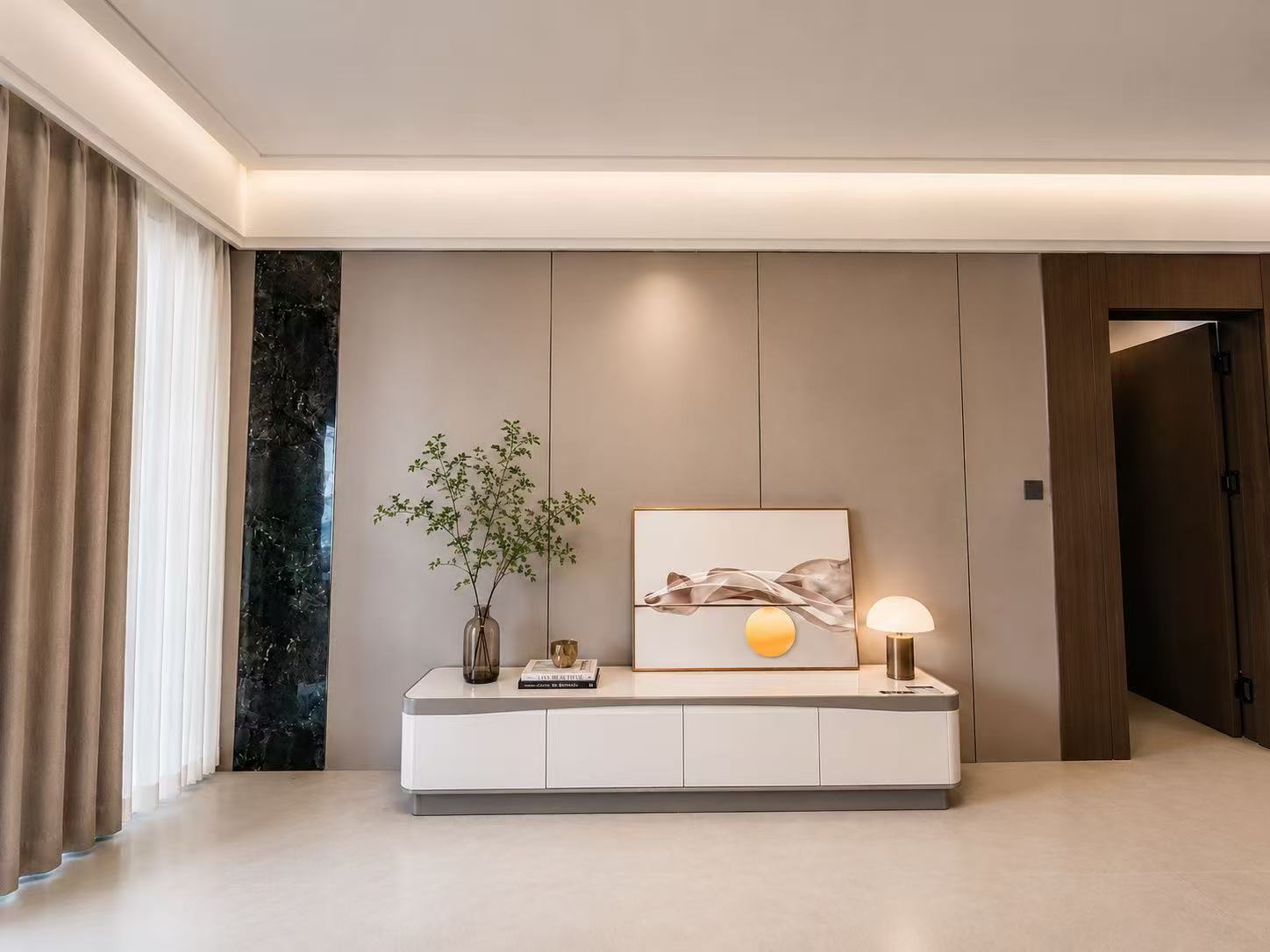 White TV Cabinet