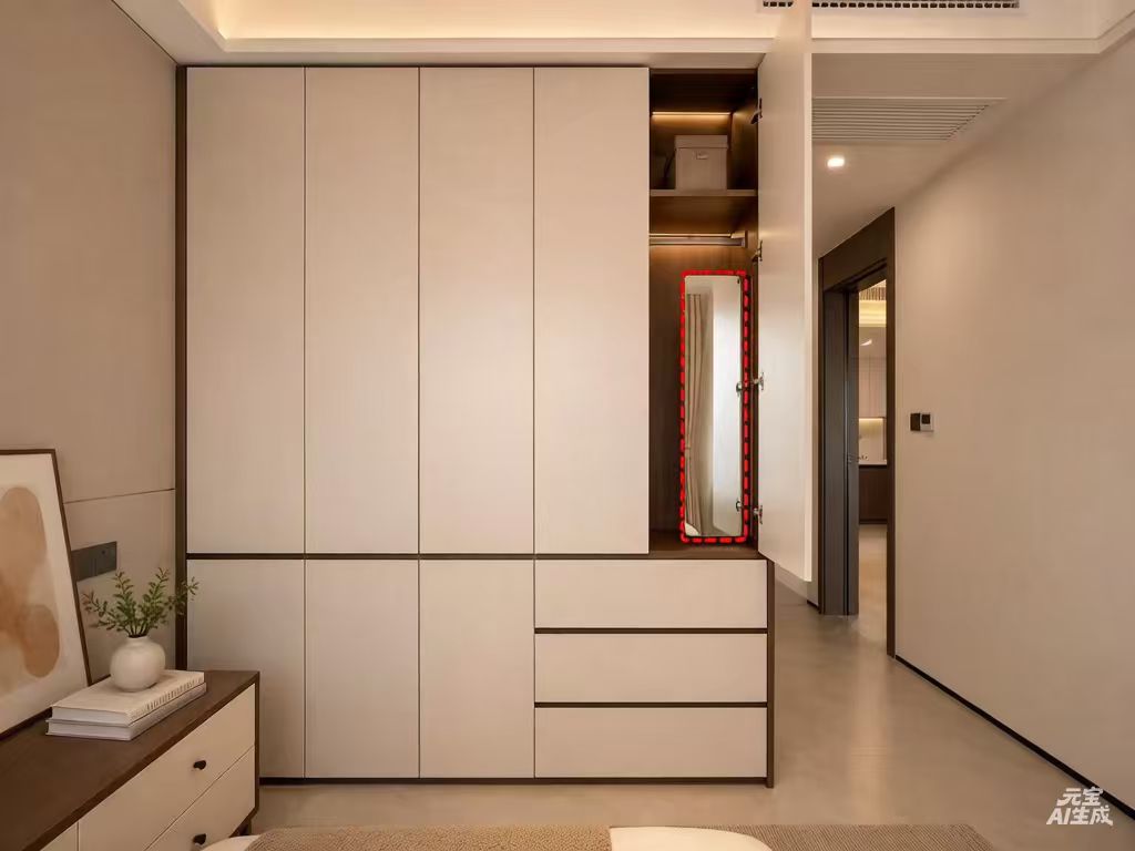 Inner Mirror for Wardrobe